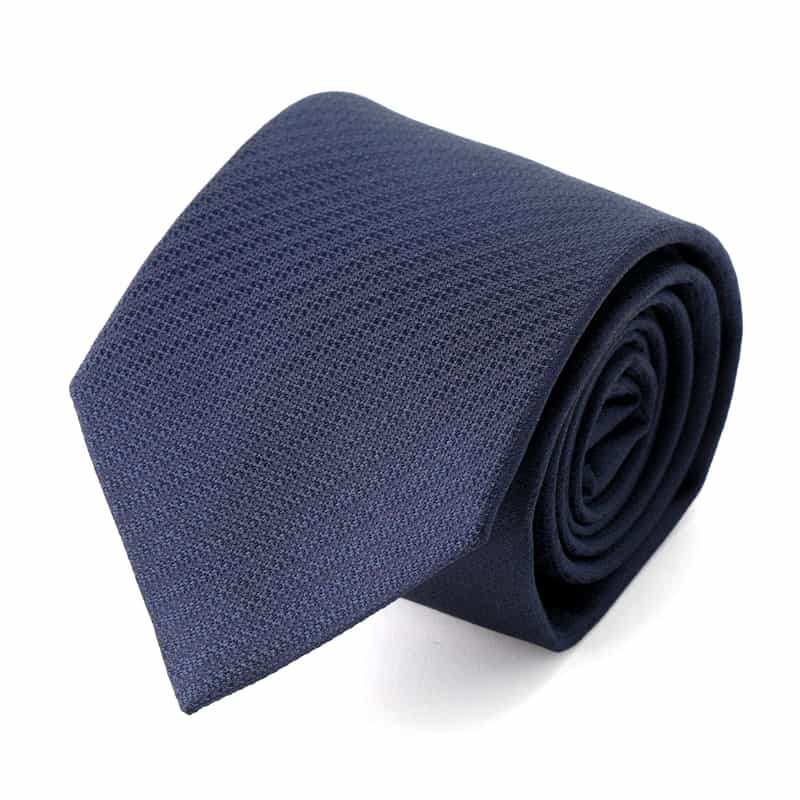 SEAWARD&STEARN シャドウ ストライプ柄タイ NAVY