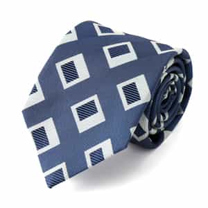 ランダムスクエア柄タイ