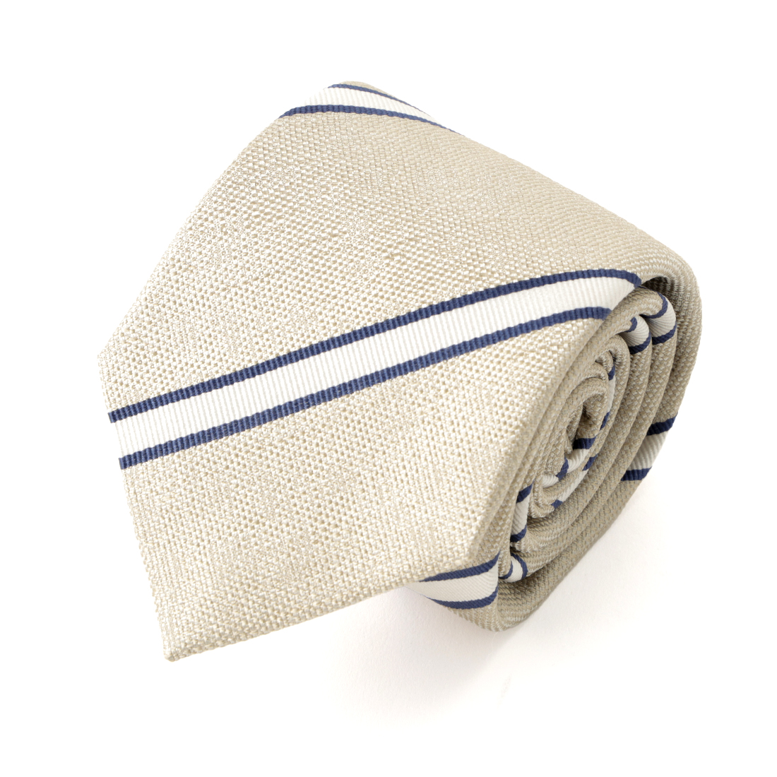 レジメンタルストライプ柄タイ