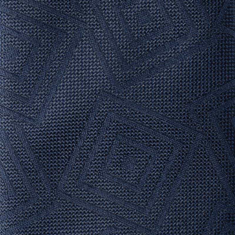 SEAWARD＆STEARN スクエア柄タイ GRAY