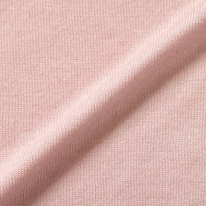 BARNEYS NEW YORK ウォッシャブル シルク Vネックニットカーディガン PINK