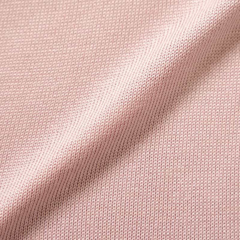 BARNEYS NEW YORK ウォッシャブル シルク アシンメトリーニットベスト PINK