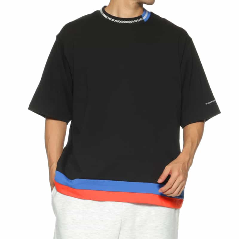 LQQK STUDIO＜ルックスタジオ＞ ステッチ入りTシャツ