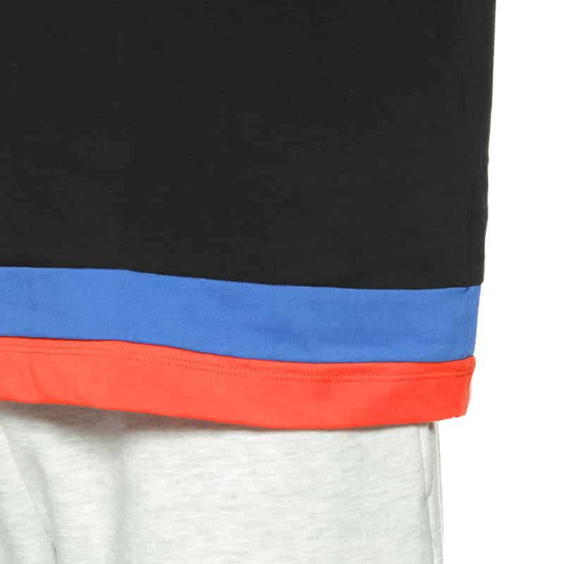 LQQK STUDIO LQQK STUDIO＜ルックスタジオ＞ ステッチ入りTシャツ MULTI COLOR