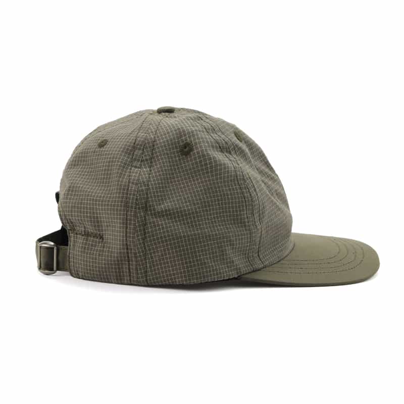 LQQK STUDIO LQQK STUDIO＜ルックスタジオ＞エンブロイダリーロゴ ベースボールキャップ KHAKI