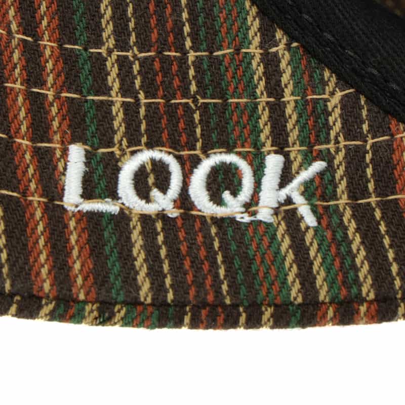 LQQK STUDIO LQQK STUDIO＜ルックスタジオ＞エンブロイダリーロゴ ベースボールキャップ MULTI COLOR