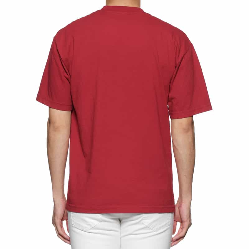 LQQK STUDIO LQQK STUDIO<ルックスタジオ>プリントTシャツ RED