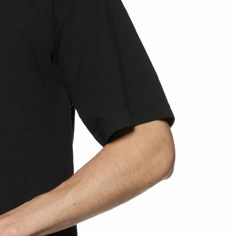 LQQK STUDIO LQQK STUDIO＜ルックスタジオ＞プリントTシャツ BLACK