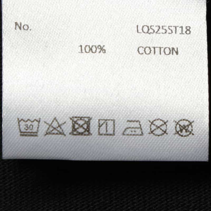 LQQK STUDIO LQQK STUDIO＜ルックスタジオ＞プリントTシャツ BLACK