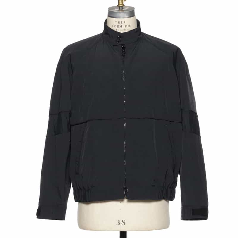 SACAI ジップアップ ブルゾン BLACK