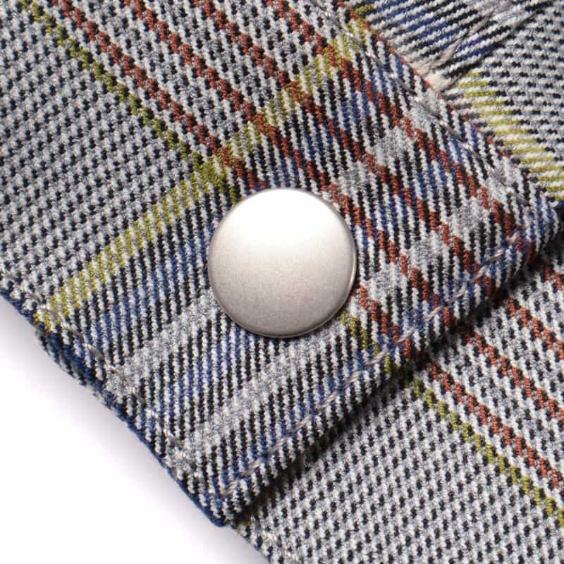 BARNEYS NEW YORK フロントジップアップ ショート丈ジャケット GRAY