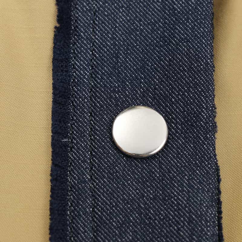 BARNEYS NEW YORK コンビネーション デニムパイピングジャケット BEIGE