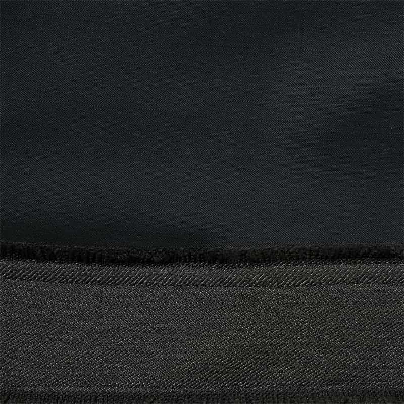 BARNEYS NEW YORK コンビネーション デニムパイピングジャケット BLACK