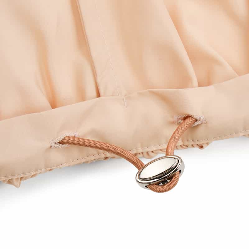 BARNEYS NEW YORK ウォッシャブル コンビネーション バルーンスリーブブルゾン PINK