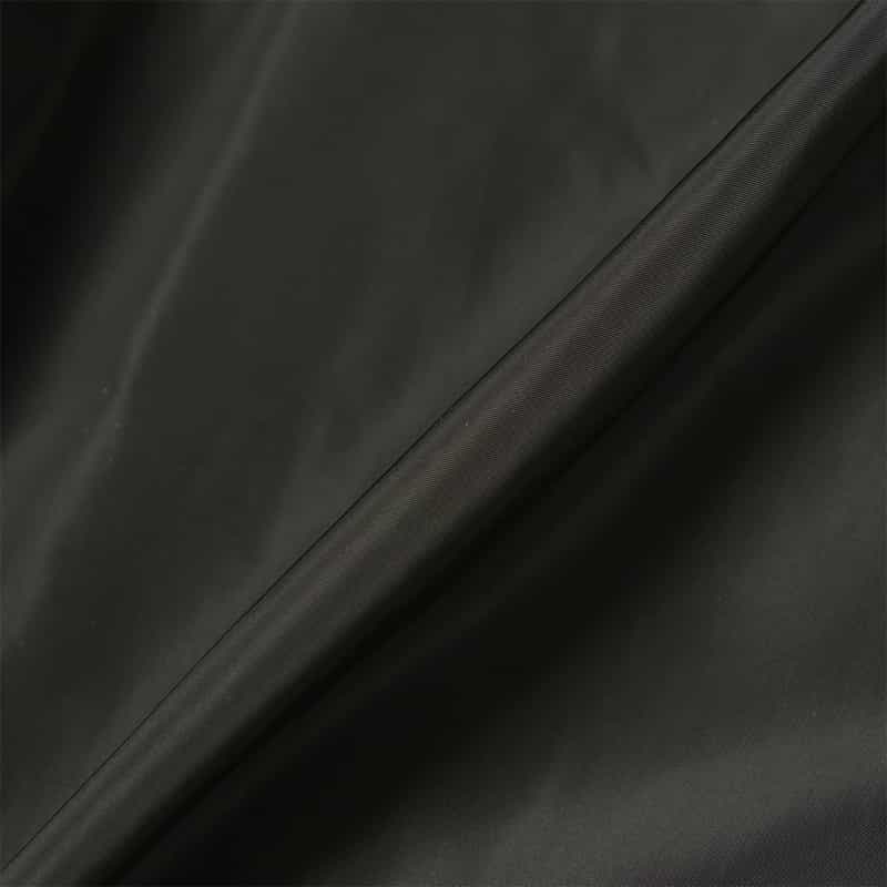 BARNEYS NEW YORK ウォッシャブル コンビネーション バルーンスリーブブルゾン BLACK