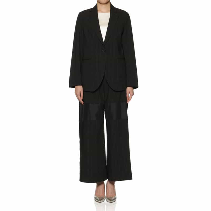 BARNEYS NEW YORK セットアップ オーバーサイズ ジャケット DARK GRAY