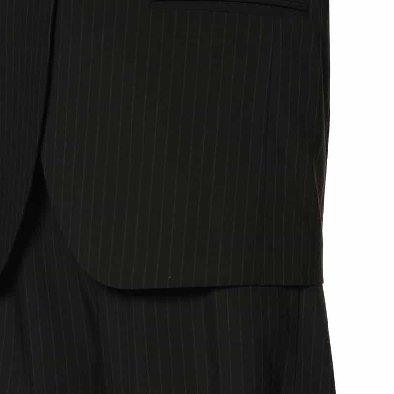 BARNEYS NEW YORK セットアップ オーバーサイズ ジャケット DARK GRAY