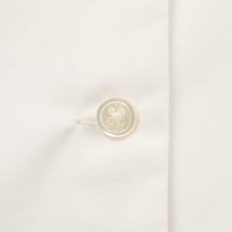 BARNEYS NEW YORK ウォッシャブル ドローストリングシャツ WHITE