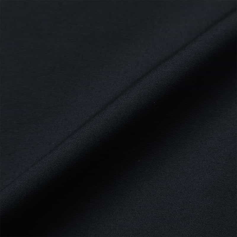 BARNEYS NEW YORK ウォッシャブル ドローストリングシャツ NAVY