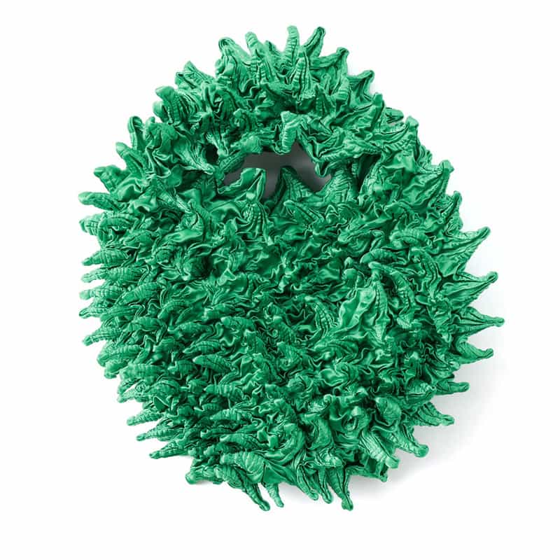 BUNZABURO BUNZABURO<ブンザブロウ>シボリプチバッグ GREEN