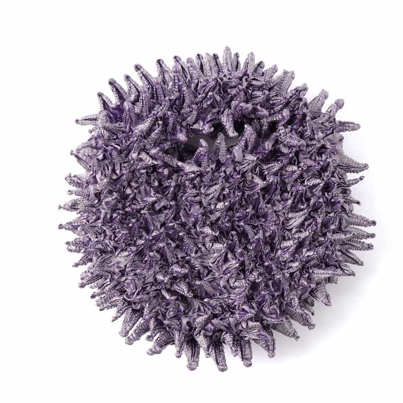 BUNZABURO BUNZABURO＜ブンザブロウ＞シボリメタリックプチバッグ LIGHT PURPLE