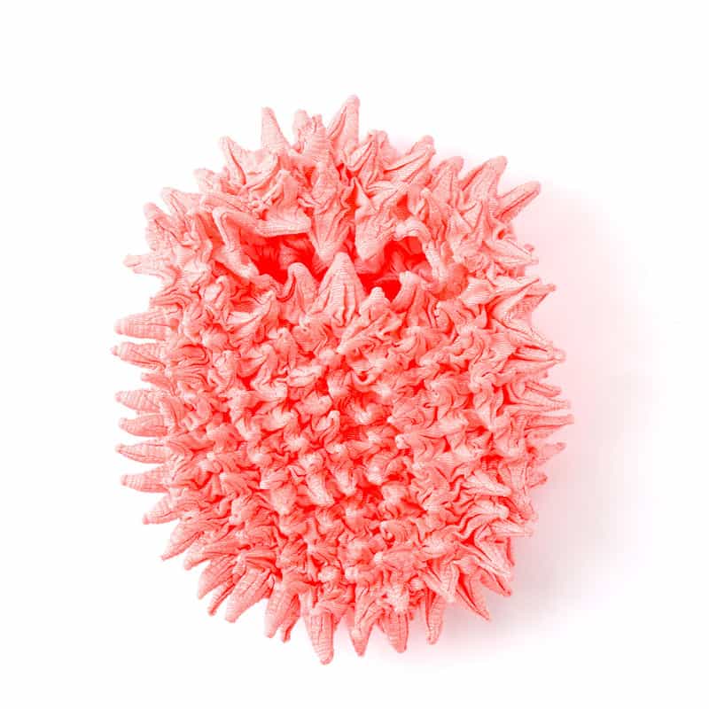 BUNZABURO BUNZABURO＜ブンザブロウ＞シボリプチバッグ ORANGE