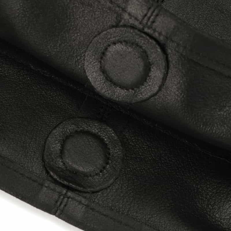 MORPHEE MORPHEE＜モルフェ＞レザーショルダーバッグ BLACK