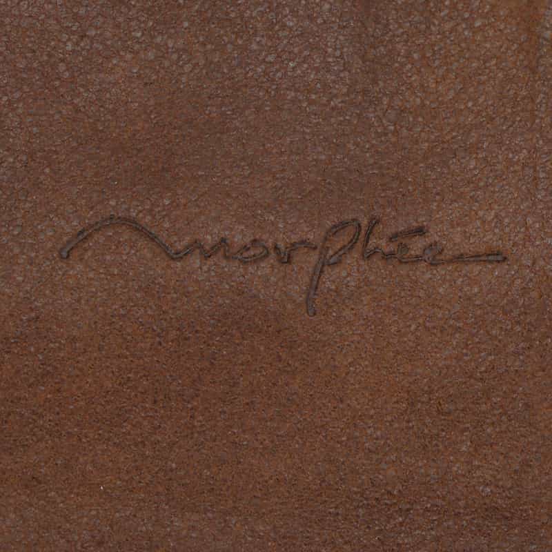 MORPHEE MORPHEE<モルフェ>スエードレザーショルダーバッグ BROWN