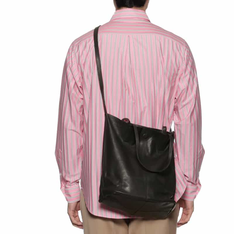 MORPHEE MORPHEE＜モルフェ＞3WAY レザートートバッグ（M） BLACK