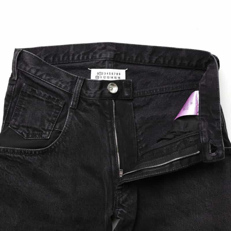 MAISON MARGIELA MAISON MARGLELA＜メゾンマルジェラ＞ デニムパンツ BLACK