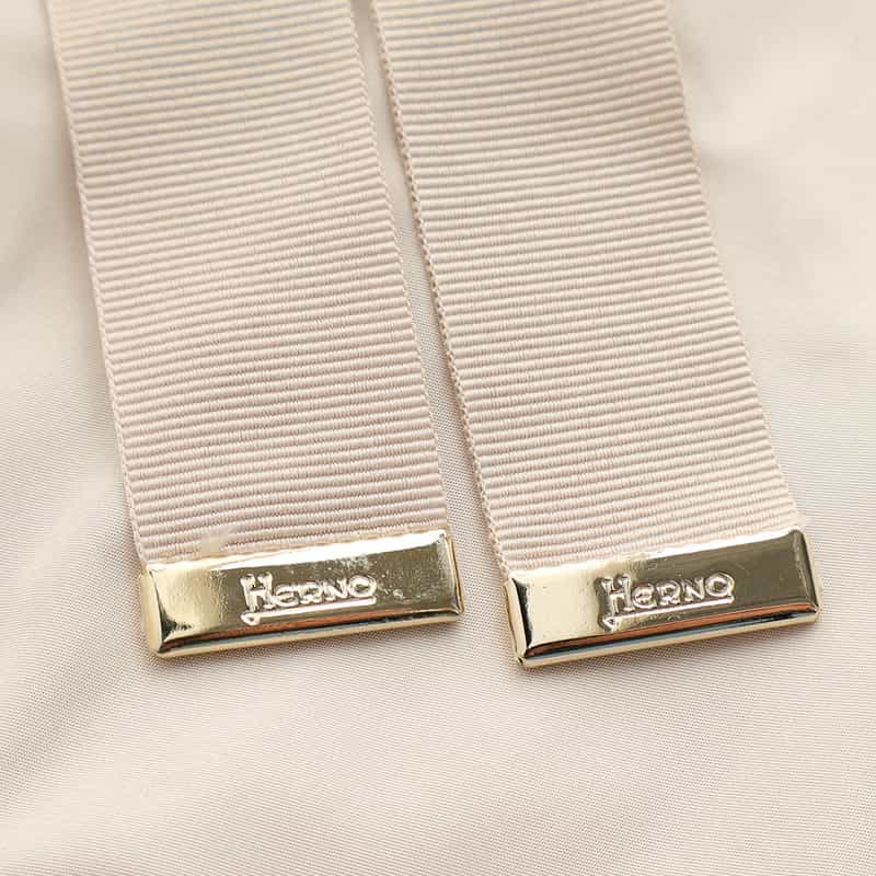 HERNO HERNO＜ヘルノ＞ジップアップ フーデッドミディコート GRAY