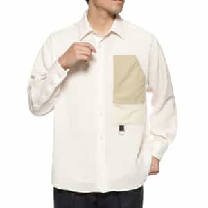 ワッシャー加工ストレッチシャツ