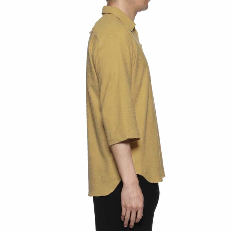 BARNEYS NEW YORK カプリシャツ YELLOW