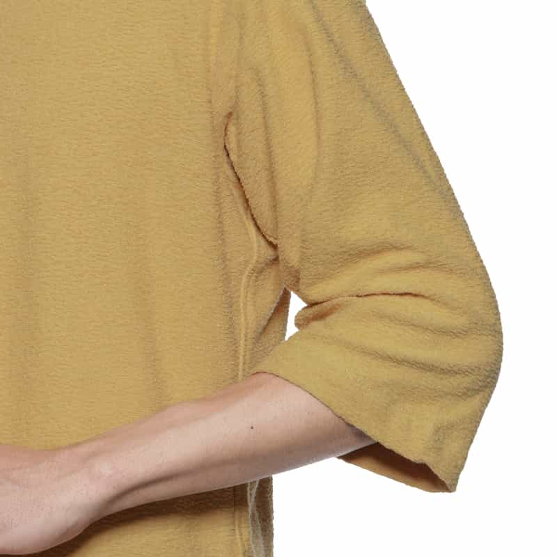 BARNEYS NEW YORK カプリシャツ YELLOW