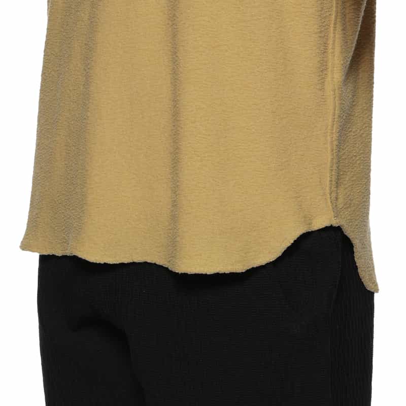 BARNEYS NEW YORK カプリシャツ YELLOW