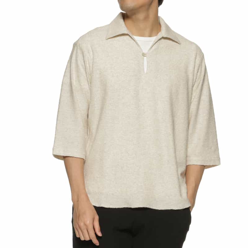 BARNEYS NEW YORK カプリシャツ GRAY