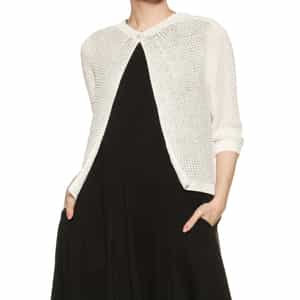 コットンニットカーディガン