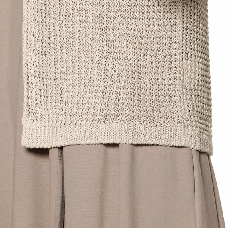 BARNEYS NEW YORK コットンニットカーディガン BEIGE