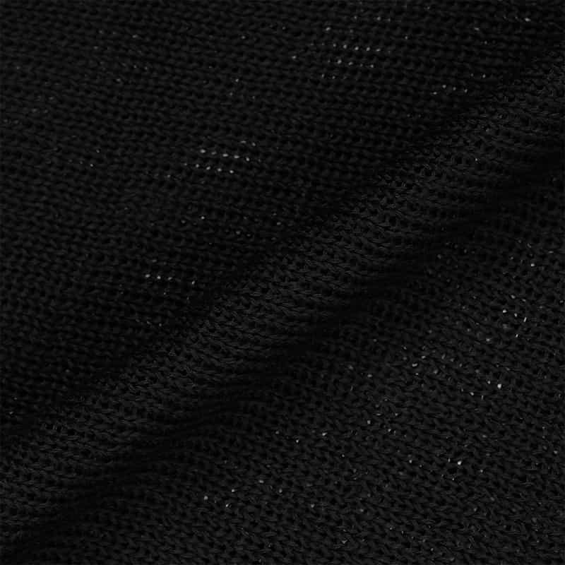 BARNEYS NEW YORK コットンニットトッパーカーディガン BLACK