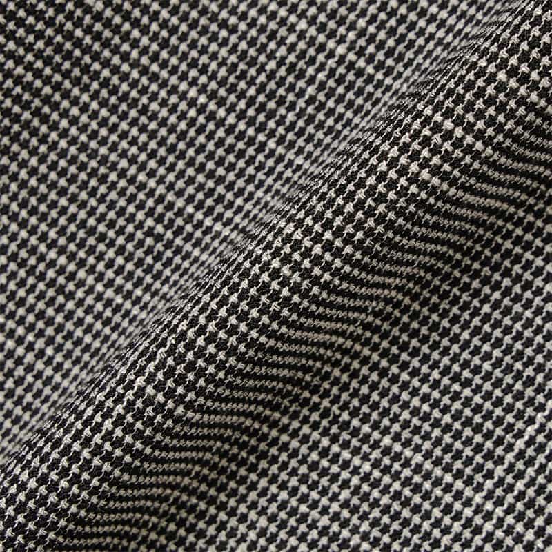 BARNEYS NEW YORK カラミツイード素材パンツ BLACK