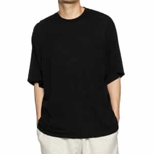 tシャツ D ウォッシャブルW NS T レディース T-ANGIE-LS 長袖TシャツトップスDロゴ｜ブラック｜ウィメンズ