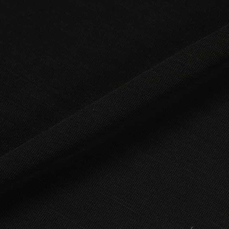 BARNEYS NEW YORK ウォッシャブル ウール素材Tシャツ BLACK