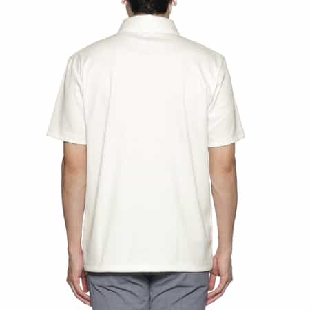L 新品　バーニーズニューヨーク　白ポロシャツ　BARNEYS NEWYORK ポロシャツ（2239563）｜BARNEYS NEW YORK(バーニーズ