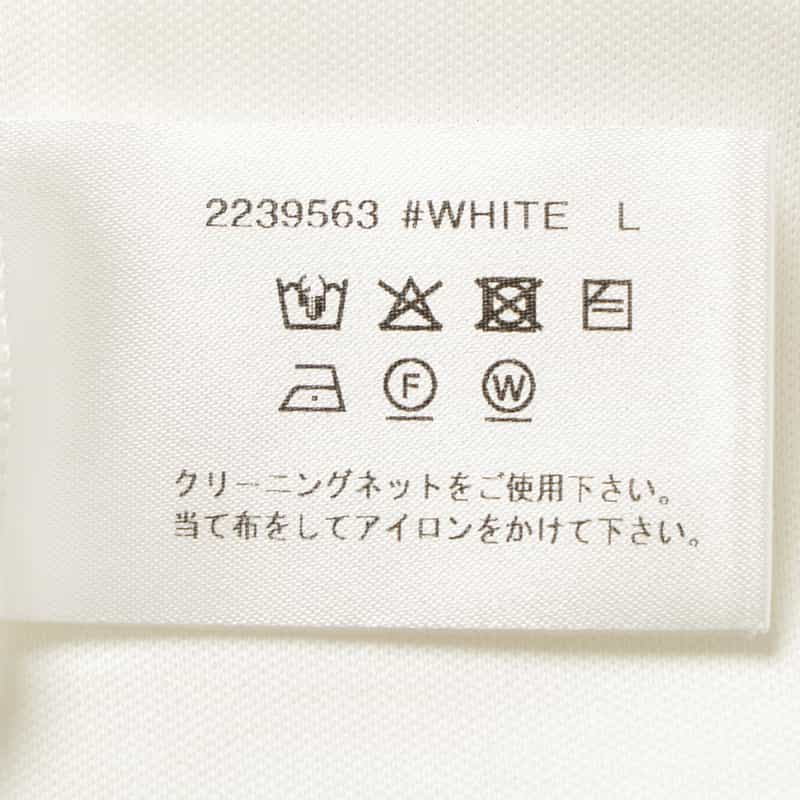 BARNEYS NEW YORK ポロシャツ WHITE