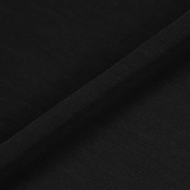 BARNEYS NEW YORK ウォッシャブル ウール素材ポロシャツ BLACK