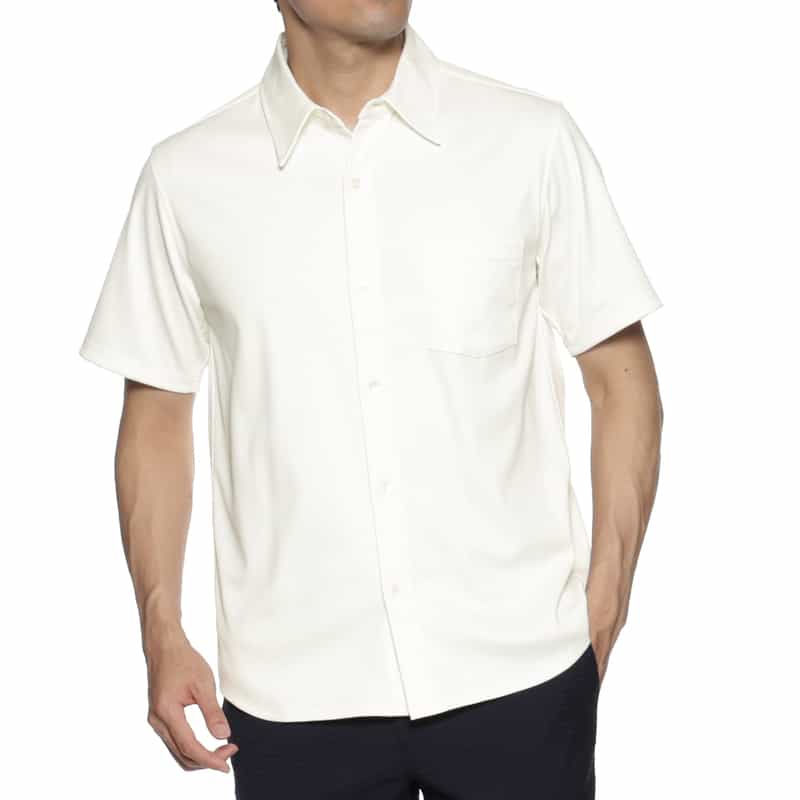 BARNEYS NEW YORK レギュラーカラーシャツ WHITE
