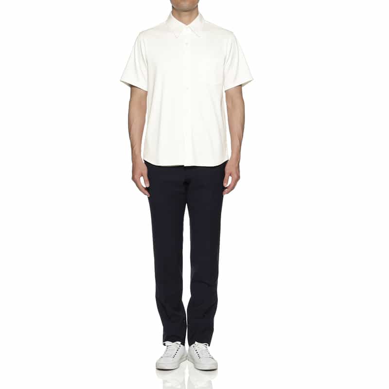 BARNEYS NEW YORK レギュラーカラーシャツ WHITE