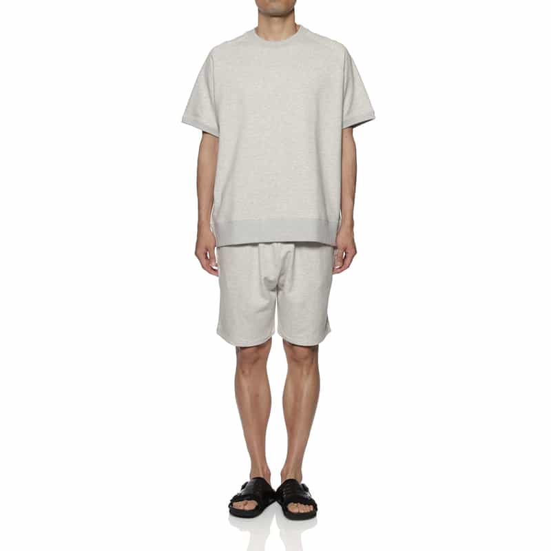 BARNEYS NEW YORK セットアップ "BARNEYS" ロゴ入りスウェットプルオーバー GRAY