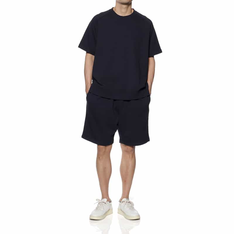 BARNEYS NEW YORK セットアップ "BARNEYS" ロゴ入りスウェットプルオーバー NAVY