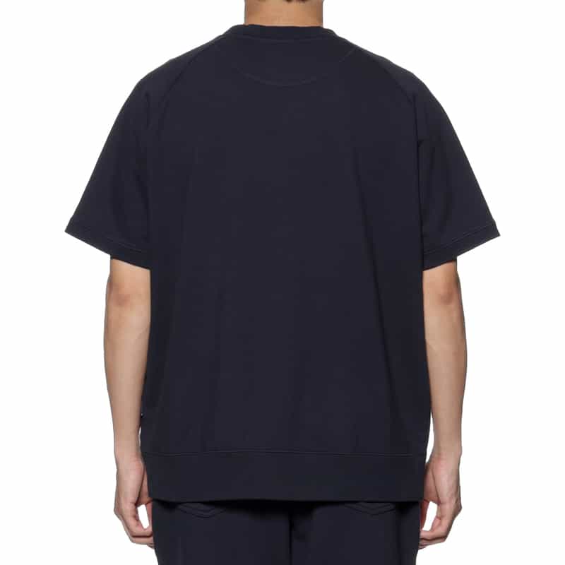 BARNEYS NEW YORK セットアップ "BARNEYS" ロゴ入りスウェットプルオーバー NAVY